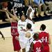 Michigan sophomore Trey Burke tries to score in the game against Saginaw Valley State on Monday. Daniel Brenner I AnnArbor.com